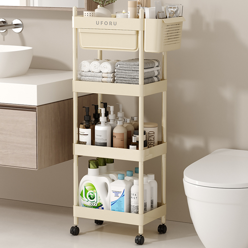 浴室置物架落地可移动卫生间