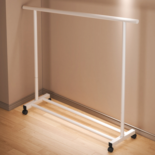 简易衣架落地家用室内阳台晾衣架挂杆挂衣服的架子卧室宿舍衣帽架