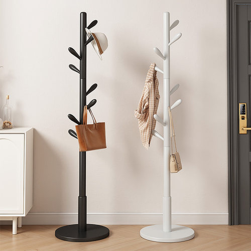 实木衣帽架落地卧室内客厅