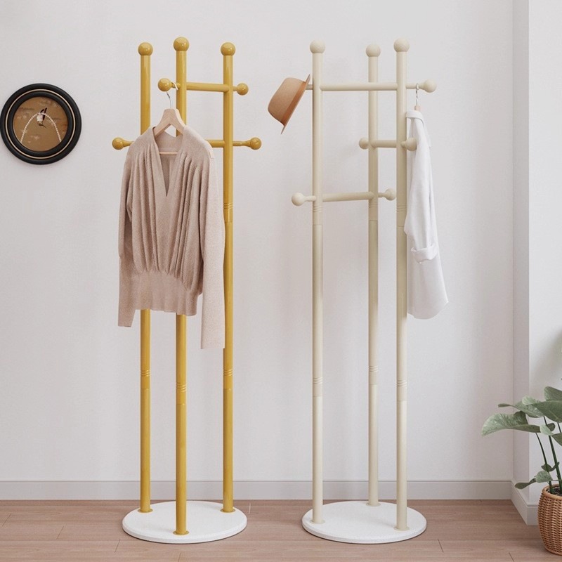 衣帽架落地卧室挂衣服架子室内