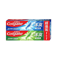 高露洁牙膏冰爽三重薄荷清洁口腔去渍家用家庭组合套装正品 thumbnail 4