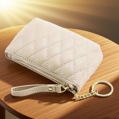 拉链零钱包女迷你手拿包