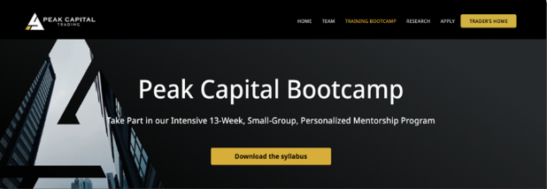 Peak Capital Trading Bootcamp– Andrew Aziz