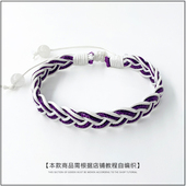 DELTA饰品潮流编织绳情侣原创复古手绳diy材料包寓意手链幸运礼物