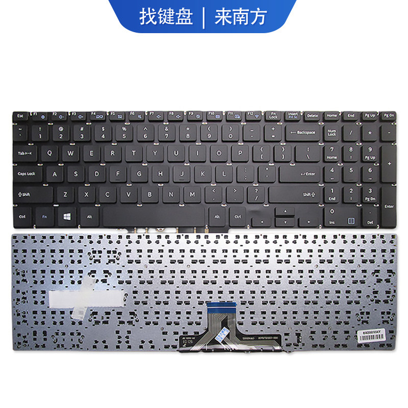 适用三星np 500r5h 550r5l 500r5m 500r5k 630x5j 300e5k e5m键盘