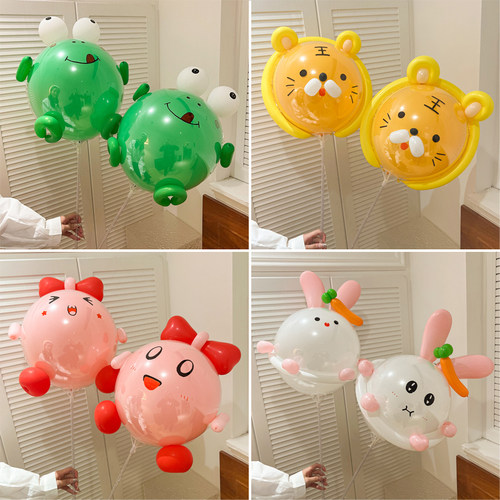 发光卡通造型波波球批发