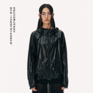 春夏透气连帽外套 孔洞皮肤风衣 NORYBRAND 26SS户外亮光轻薄