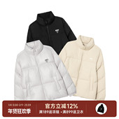 阿伦777 Guess韩国潮牌25FW新款 印花logo鸭绒保暖男女羽绒服宽松