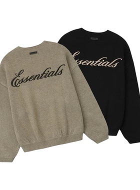 阿伦777 Fear of God Essentials FW25 Holiday系列毛衣针织衫男