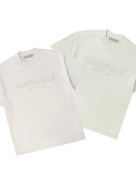 阿伦777 Fear of God Essentials 21FW innersect限定3D logo短袖