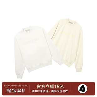 现货 Fear of God Essentials 21FW innersect限定圆领卫衣男