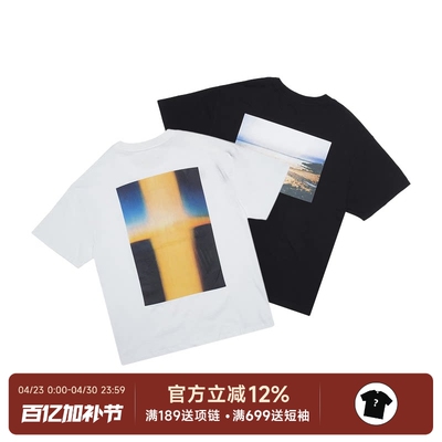 Essentials加州限定照片短袖T恤