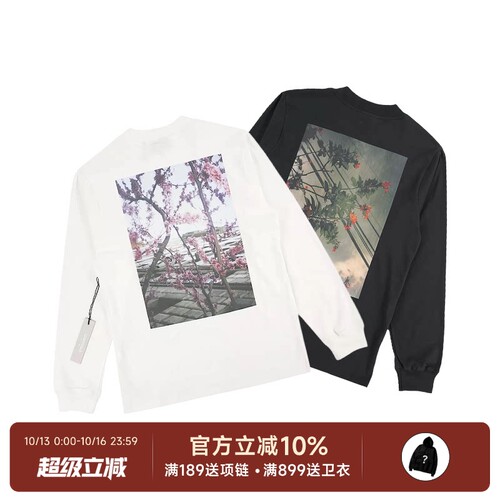 Essentials19FW相片花卉长袖