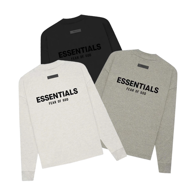 FearofGod22SS植绒背标长袖