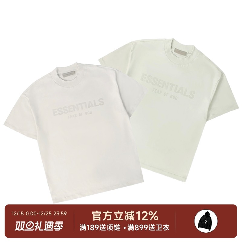 Essentials短袖潮牌男女限定T恤