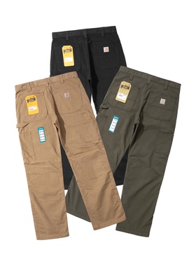 阿伦777 Carhartt B324卡哈特主线B151重磅水洗帆布双膝工装长裤
