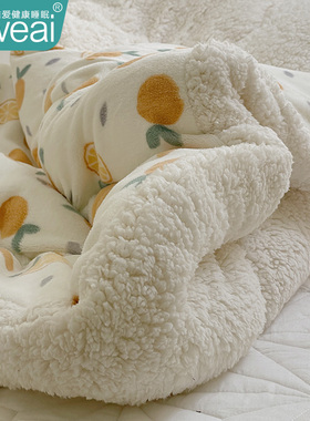 羊羔绒毛毯被子冬季加厚盖毯珊瑚绒毯子床上用宿舍午睡毯加绒保暖