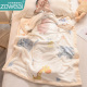 婴儿被子宝宝毛毯秋冬小毯子儿童午睡毯盖毯珊瑚绒毯盖被冬季 加厚