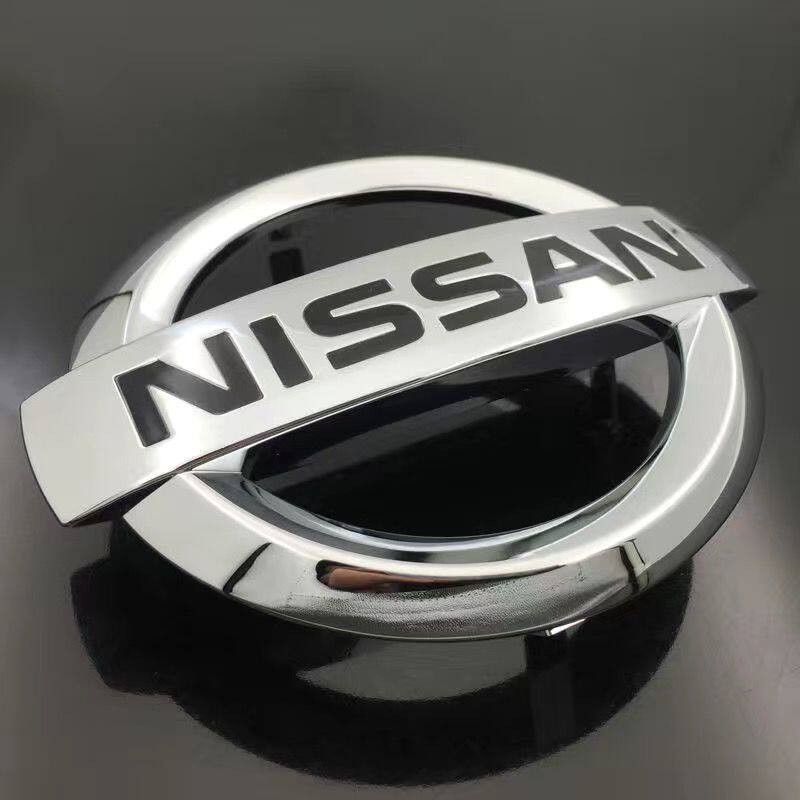 适用于尼桑日产08-19年新老款阳光黑色车标阳光前标志后尾黑武士