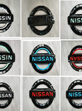 适用于郑州NV200专用车标免拆标 前后标识黑武士黑红色中网标尾标