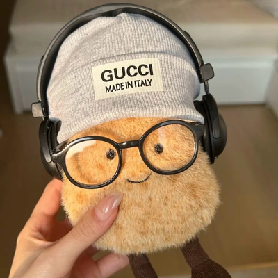 Jellycat土豆同款眼镜配饰品配件可爱墨镜潮酷20cm棉花娃娃猫眼镜