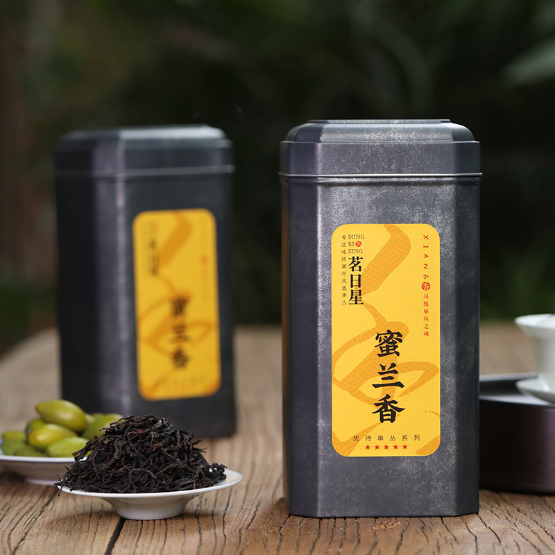 茗日星茗物蜜兰香单丛茶正宗潮州凤凰单枞传统炭焙茶清香型高山茶