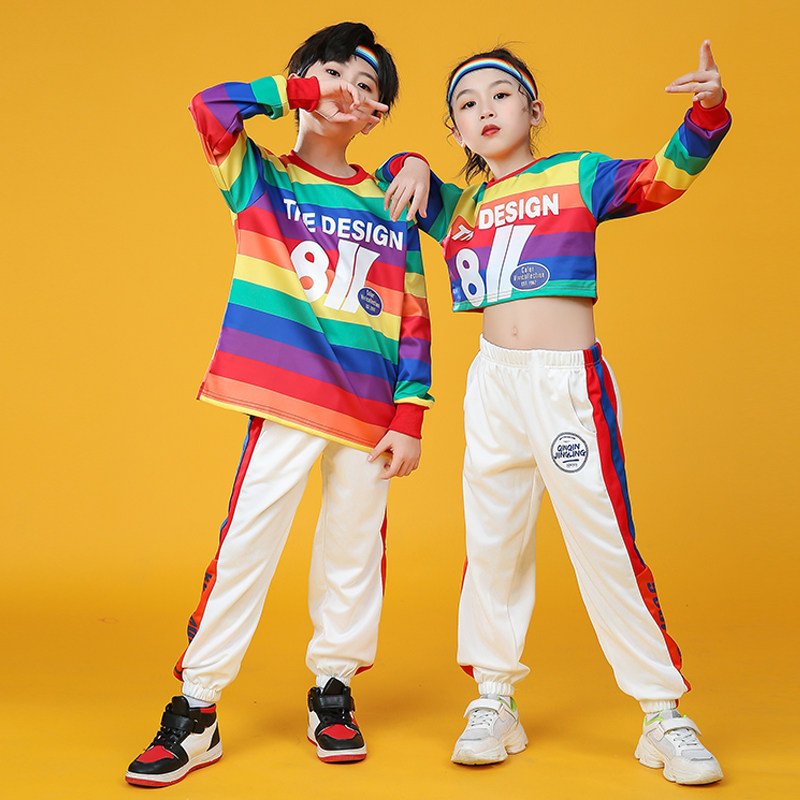 幼儿园六一表演服装舞蹈小孩一年级儿童运动会小学生啦啦队演出服