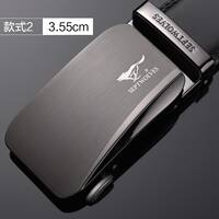 Seven Wolves men's belt with automatic buckle, genuine cowhide leather for young men, middle-aged dad belt thumbnail 3
