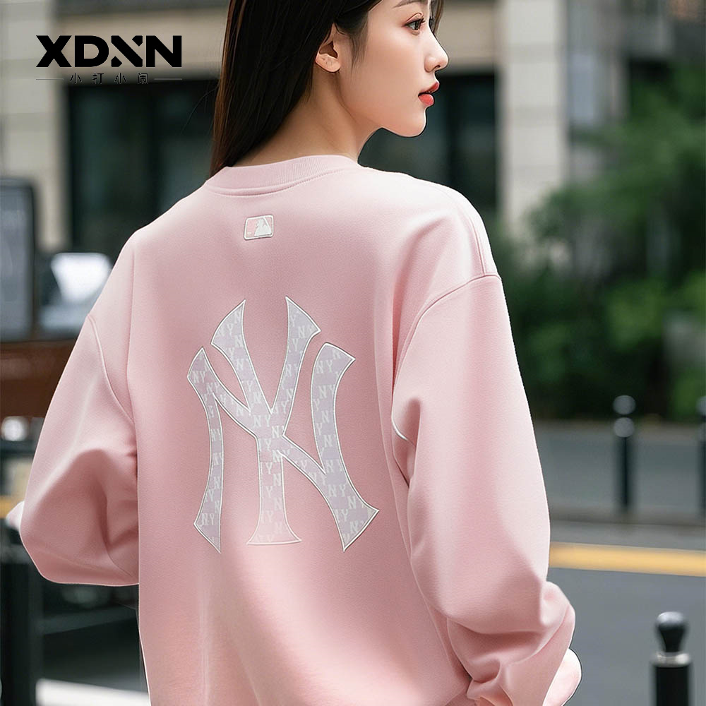 MLB男女同款运动舒适圆领卫衣