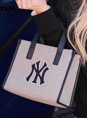 MLB官方正品托特包单肩休闲包手提斜挎包大容量通勤女手提包ORS06