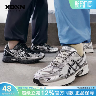 春季 舒适透气正品 黑色男鞋 ASICS亚瑟士 女跑步鞋 运动鞋 KAHANA