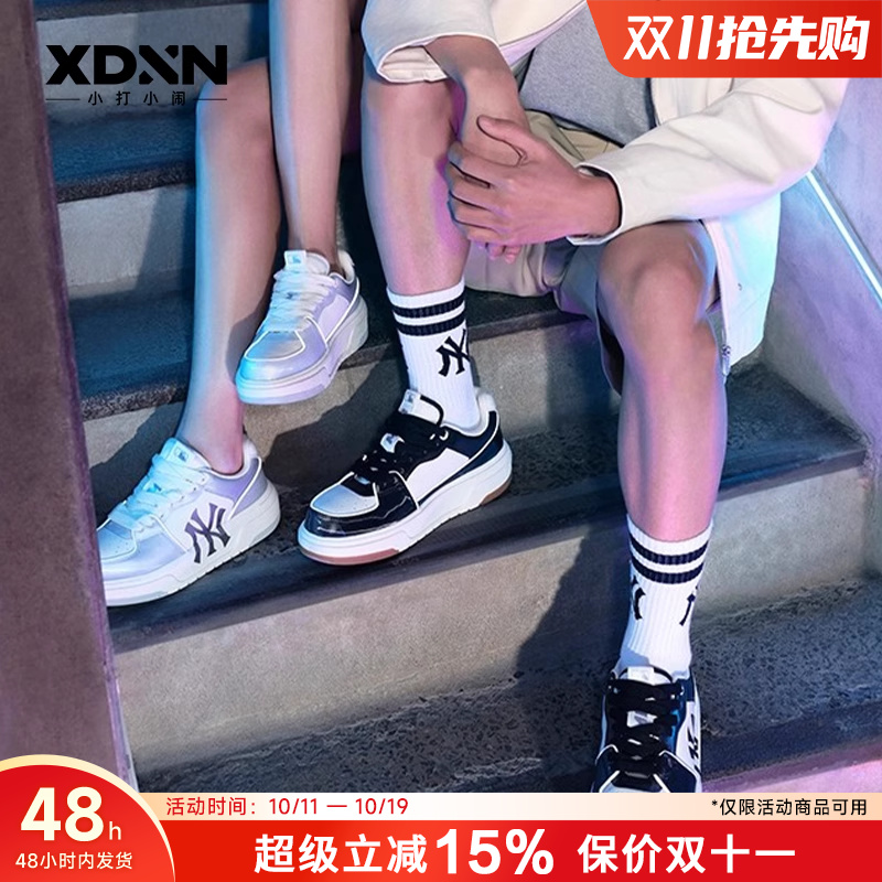 增高学长鞋mlb系带男女