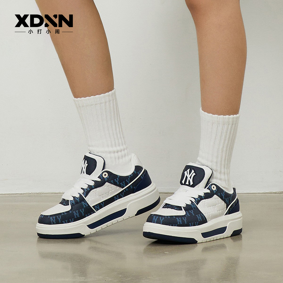mlb增高系带男女耐磨学长鞋
