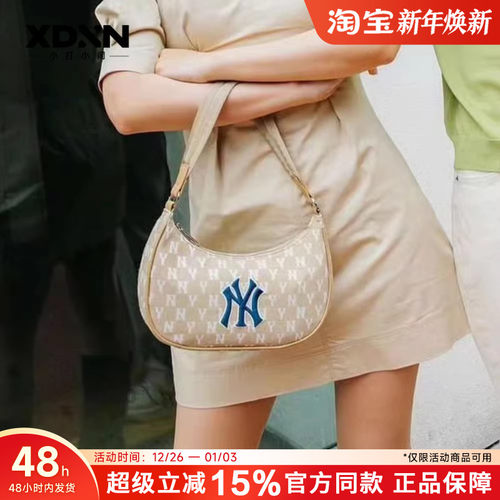 MLB百搭洋基队老花单肩包