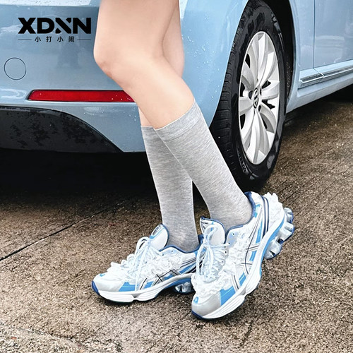 ASICS亚瑟士KINETIC FLUENT联名正品 夏季新品男女跑步休闲运动鞋