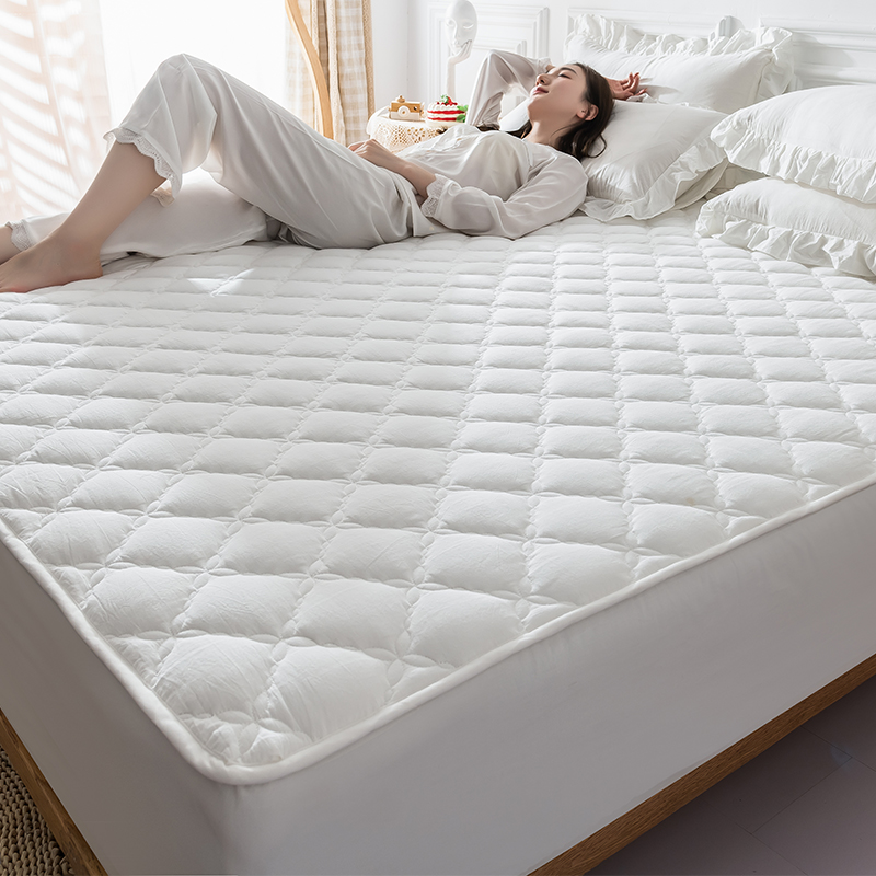 九九韵a类全棉床笠防滑加厚夹棉