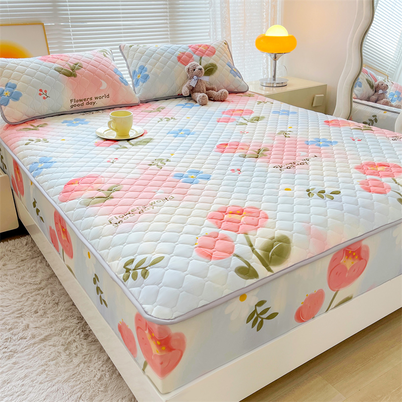 九九韵A类抗菌防螨床笠夹棉通用