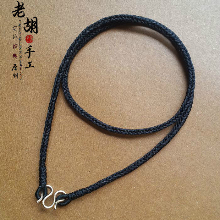 纯手工玉佩吊坠挂绳佛牌绳
