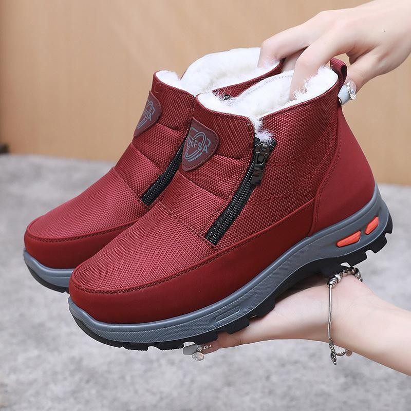 老北京布鞋女棉鞋冬季保暖妈妈鞋加厚纯羊毛老人鞋防滑防水奶奶鞋,女鞋,棉鞋,淘宝优惠券,粉丝福利购,淘宝优惠卷