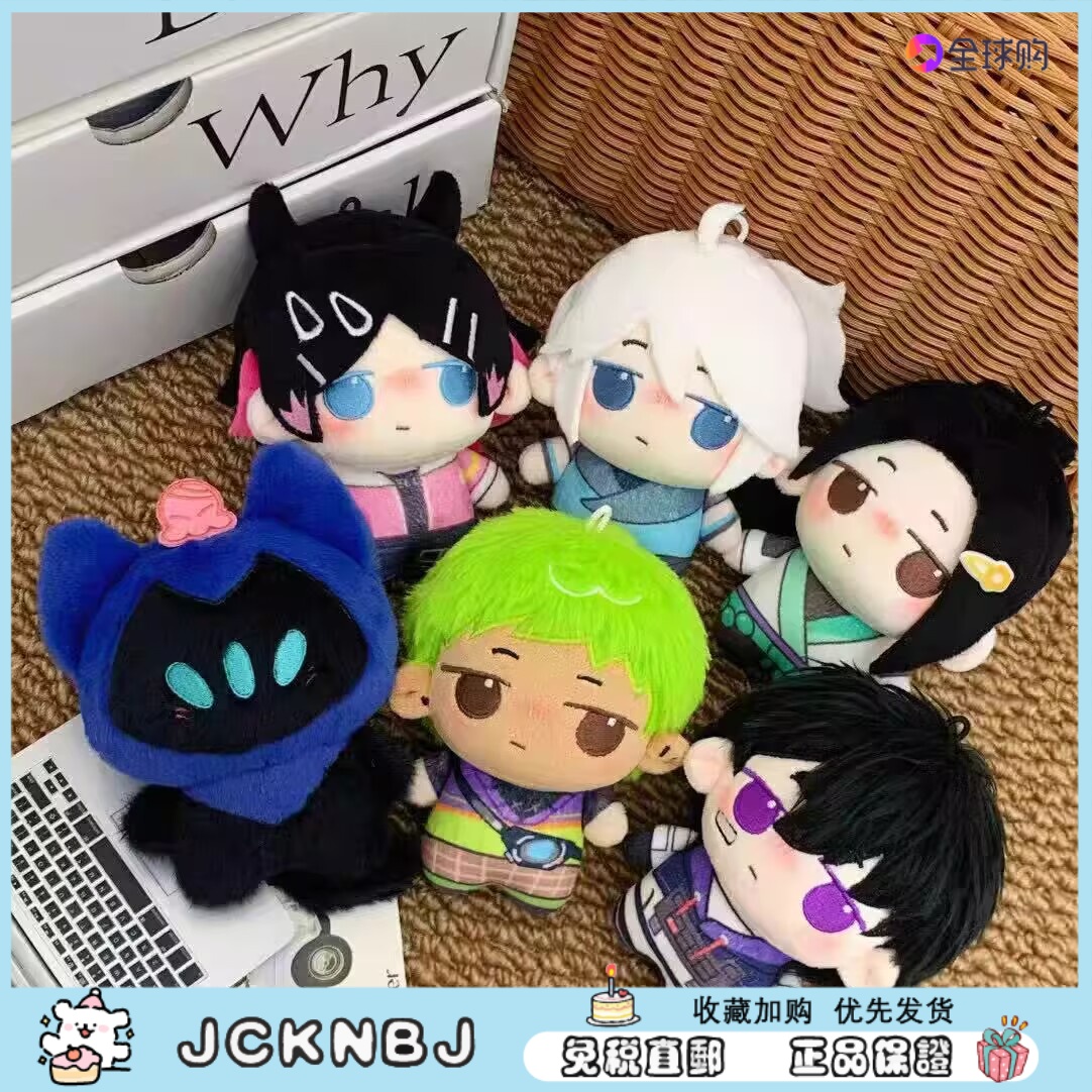 日本JCKNBJ无畏契约瓦兰罗特周边娃娃盖可壹决捷风贤者暮蝶玩偶