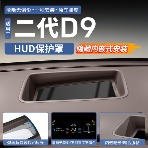 【0反光镜片】内嵌款HUD保护罩