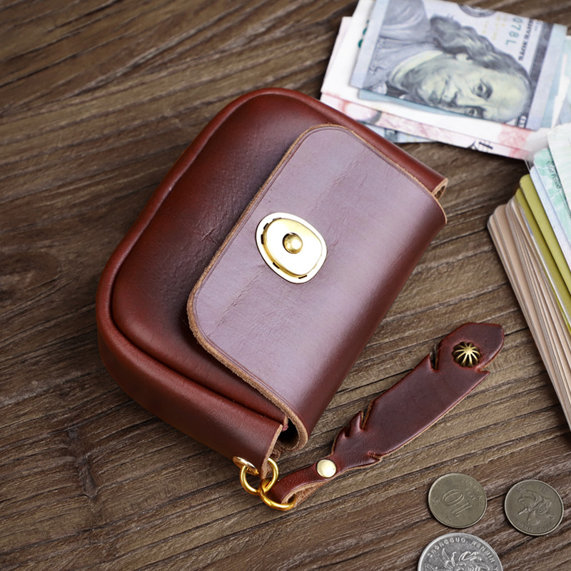 霍尔文牛皮horween 零钱包手工复古真皮卡包茶芯皮高档收纳包小包,箱包皮具/热销女包/男包,钱包,淘宝优惠券,粉丝福利购,淘宝优惠卷