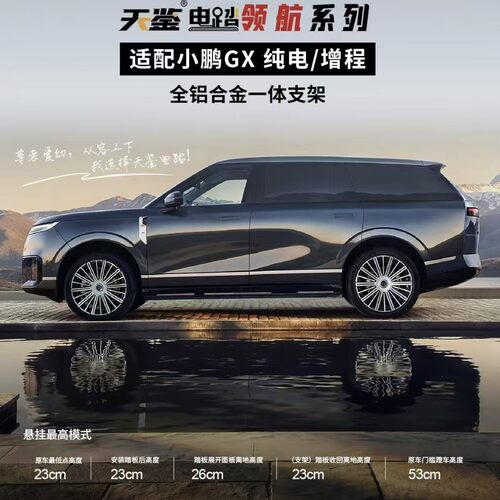 适用于小鹏GX增程纯电大唐/华镜S/零跑D19天鉴电动脚踏板自动伸缩