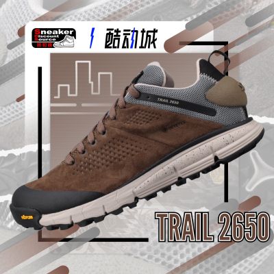 DANNER男款低帮防滑徒步登山鞋