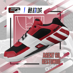 AGENT RESTOMOD 男GY0372 ADIDAS GIL 低帮复古篮球鞋 GY6481 白金