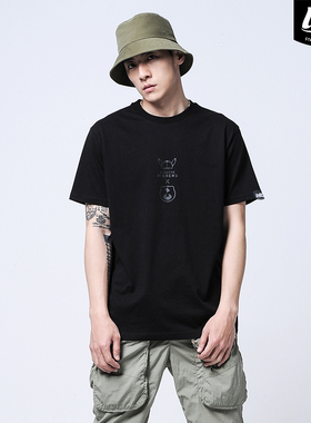 LNBR黑色联名短袖T恤