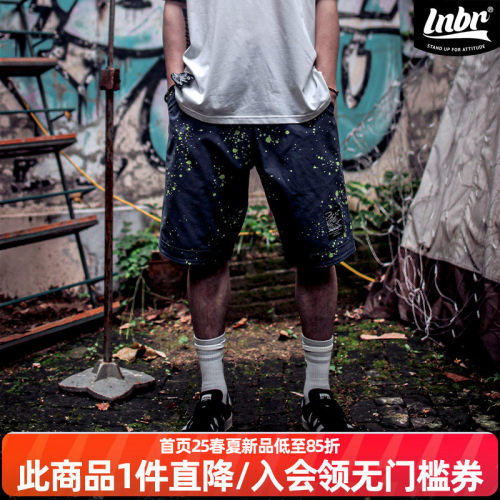 LNBR短裤潮牌oversize