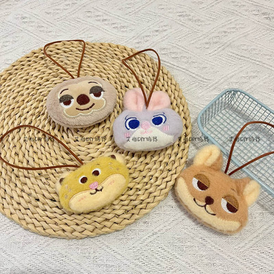 疯狂动物城尼克朱迪玩偶包包挂件