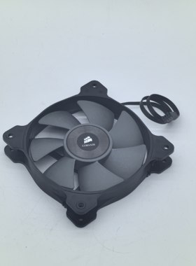 海盗船12025水冷风扇12cm散热器风扇12V 0.24A机箱风扇4P调速2000