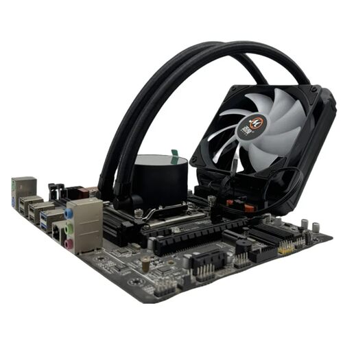 S120B-2011双路X99一体式水冷散热器黑色圆头冷头1800转调速2011Z